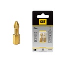 CAT 25mm Diamond Tip Torsion Screwdriver Bits PZ2 Pack2
