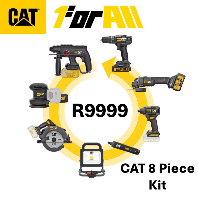 CAT 8 Piece Tool Kit