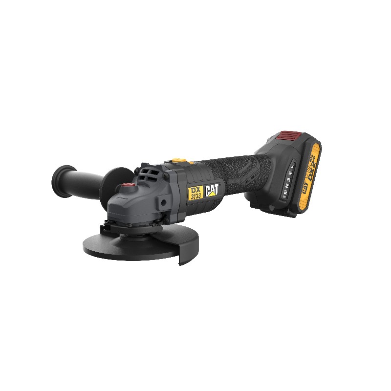 CAT Angle grinder 115mm BL 18V KIT Box 1x4ah 1 x 2ah charger