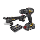 CAT Brushless 115mm Angle Grinder BL Impact Drill DX3133DX1010 Power tool Combo