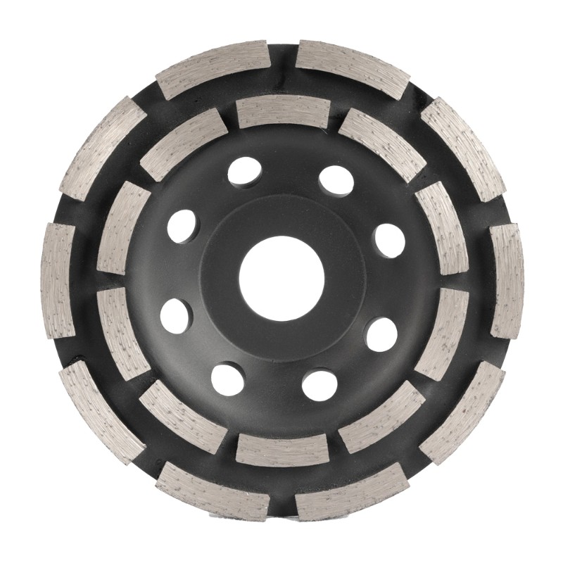CAT Diamond Concrete Grinding Disc Double Row 125mm x 22mm