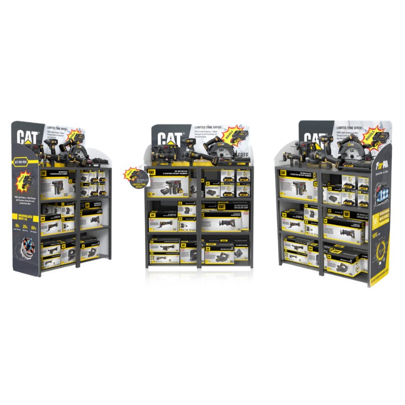 CAT FOC Display Stand
