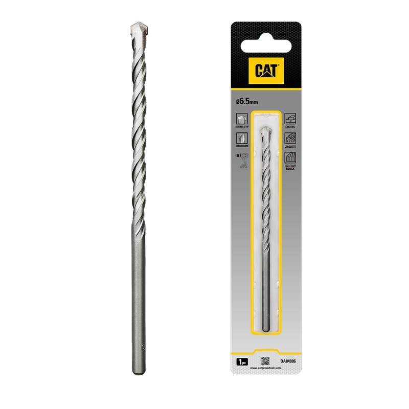 CAT Hard Surface Masonry Drill 6.5x90x150mm Pack1