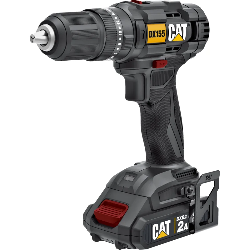CAT Impact Drill Brushed 50NM 1 x 2.0Ah Battery Charger