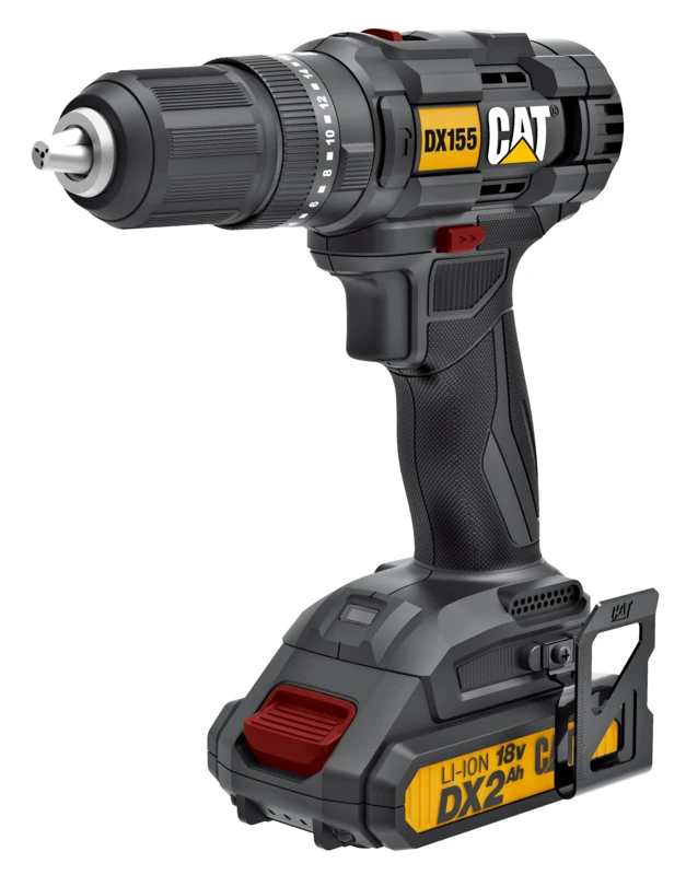 CAT Impact Drill Brushed 50nm 2 x 2.0ah Battery Charger