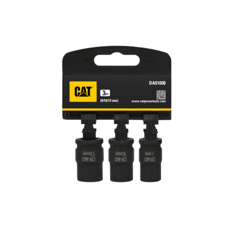 CAT Impact Socket 3pce Set 81013 Drive38