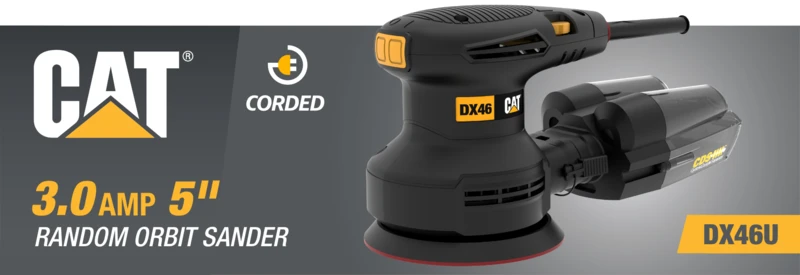CAT Rotary Sander 125mm 400W Variable Speed