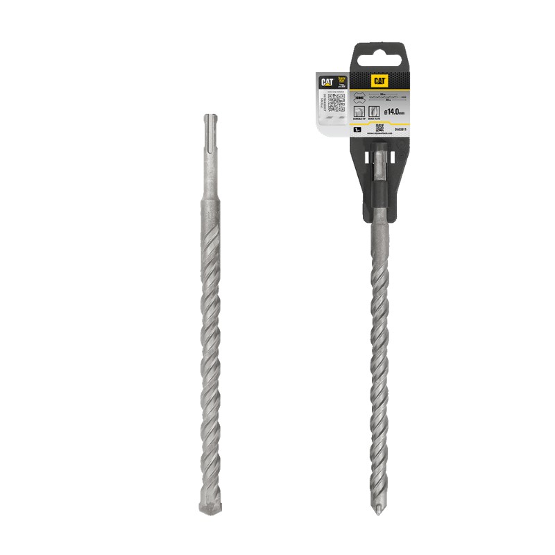 CAT SDS Hard Rock Drill 14 x 260mmPack1