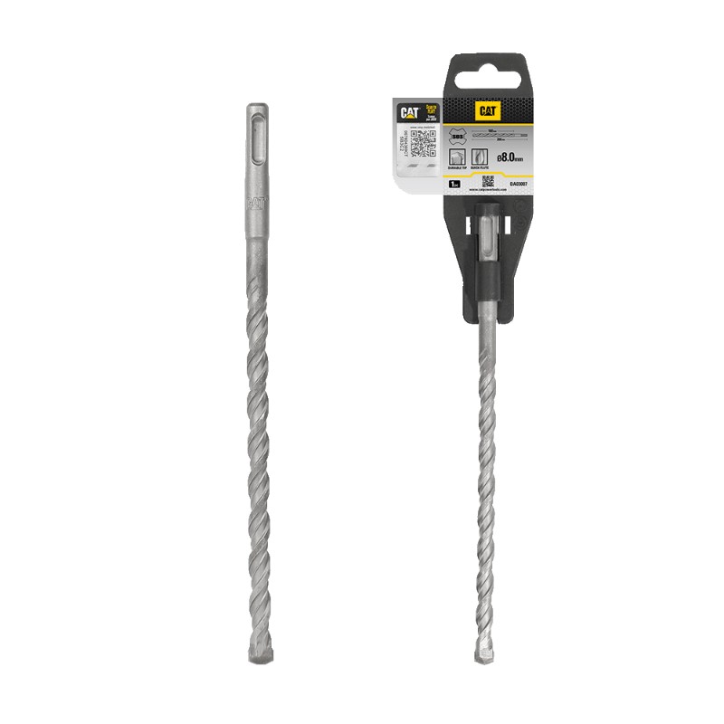 CAT SDS Hard Rock Drill 8 x 260mmPack1
