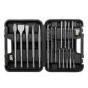 CAT SDS Hard Rock Drill Set Plus Chisels 17pc