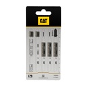 CAT T Shank for WoodPlastic 100x1.2x6tpi HCS T144D 75mm Rough Curve Pack Qty 5