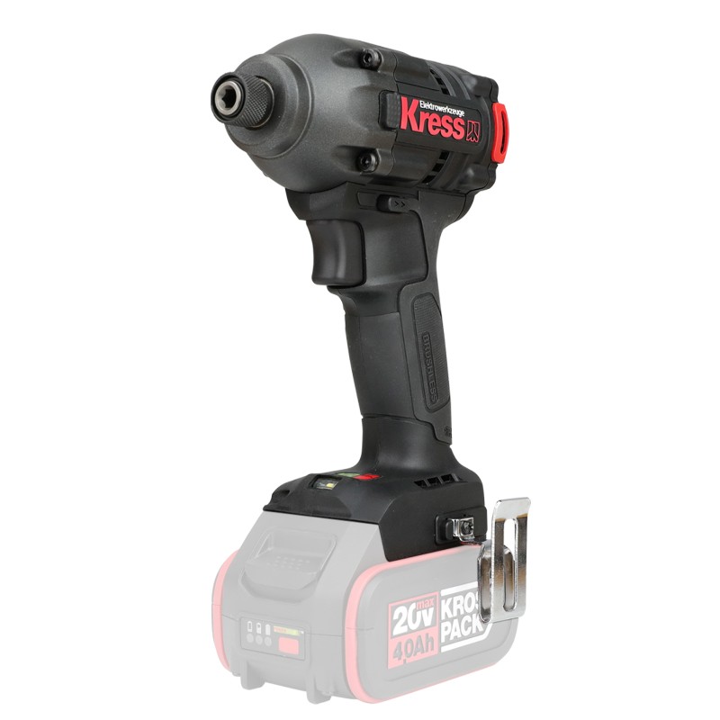 KRESS 1/4 Impact Driver 20V BL 230NM 3 Mode TOOL ONLY