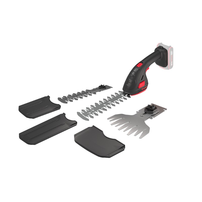 KRESS 20V gras trimmer 101220cm Set 2AhKAB02 2Ah ChargerKAC02