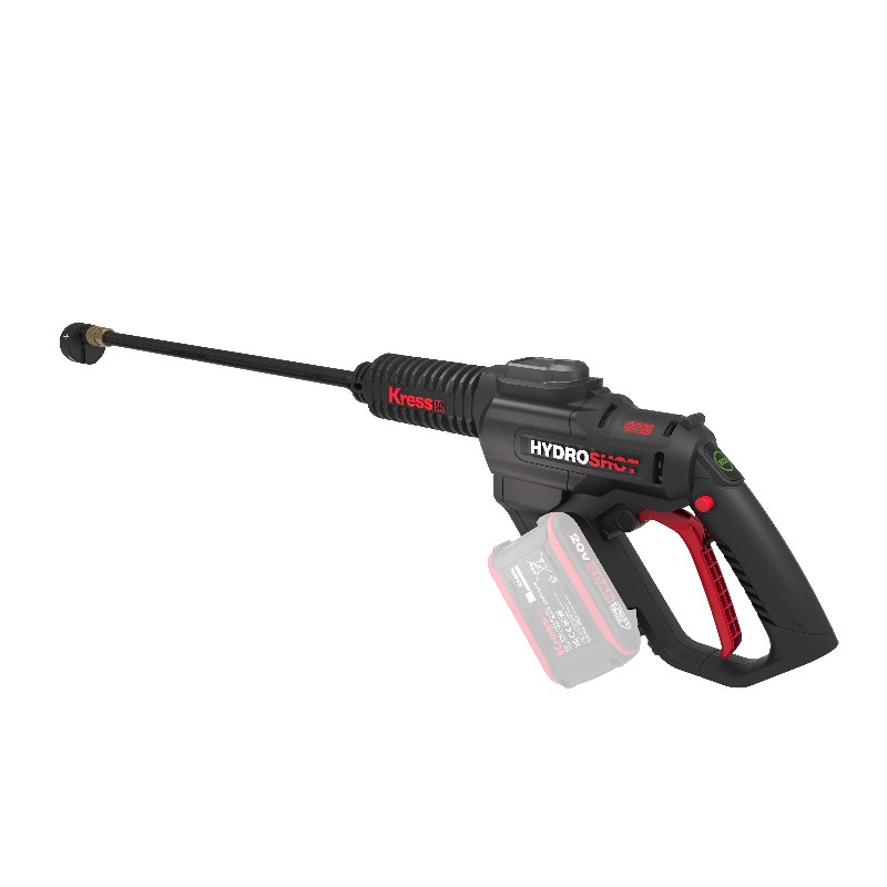 KRESS 20V portable pressure washer Set 2AhKAB02 2Ah ChargerKAC02
