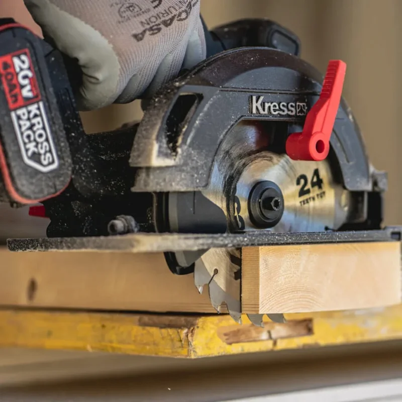 KRESS Circular Saw 165mm 20V BL TOOL ONLY