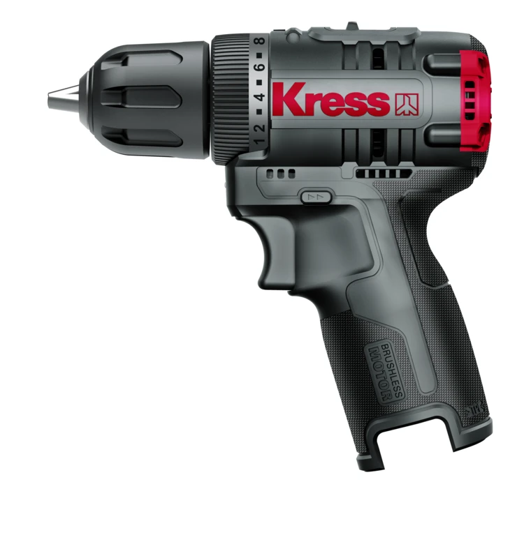 KRESS Cordless Drill 12VDC max 050001800 min 10mm