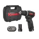 KRESS Hammer Drill 10mm 12V BL 40Nm Kit