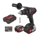 KRESS Hammer Drill 13mm 20V BL 150Nm Kit