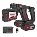 KRESS Rotary Hammer SDS 20mm 20V BL 1.7J Kit