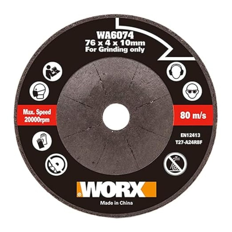 WORX 1 piece 76mm Griniding Disc