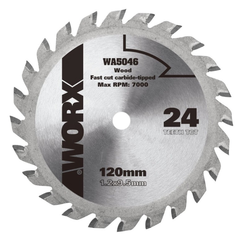 WORX 120mm 24T TCT Blade