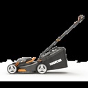 WORX 40cm Cordless Lawn Mower 40V KIT (2 x 4A.h Batteries + Charger)