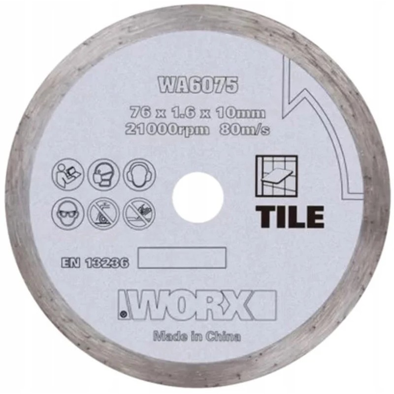WORX 76mm Diamond Cutting Blade