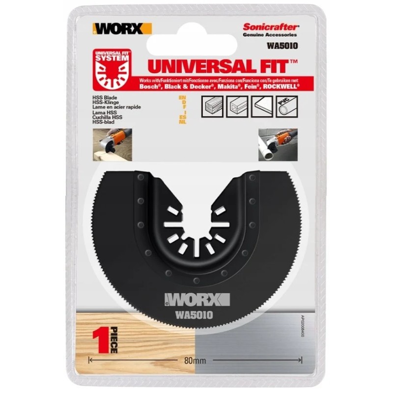 WORX 80mm Seg Saw Blade UI