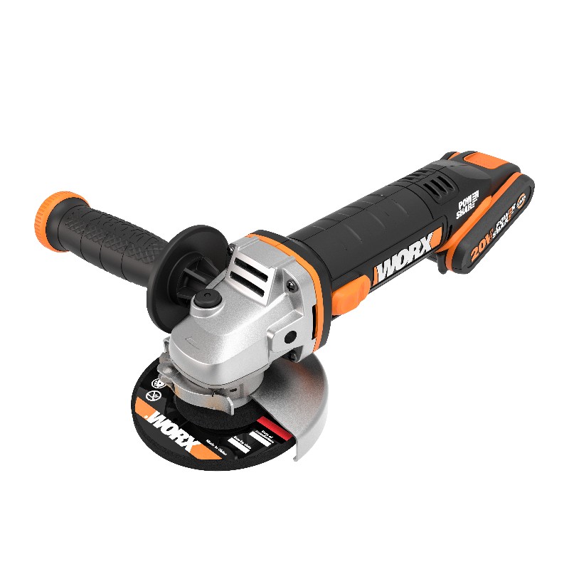 WORX Angle Grinder 115mm 20V Brushed TOOL ONLY