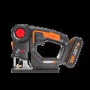 WORX Battery Powered Tri-Cut Reciprocating Saw 20V | no: 0-3000/min
