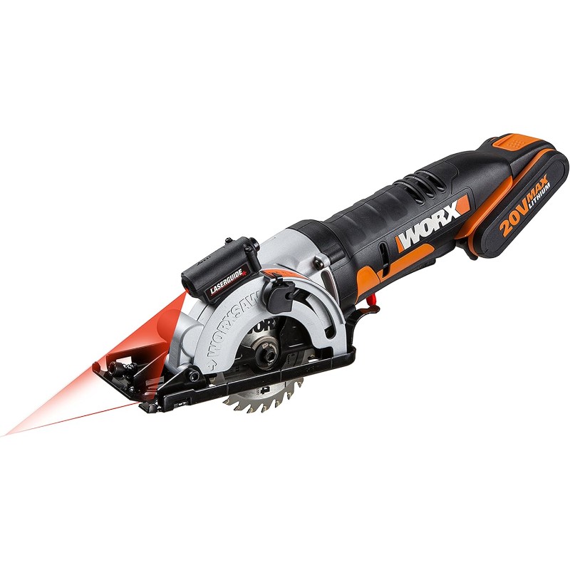 WORX Cordless Circular Saw 20VDC max | no: 2500/min | 85mm