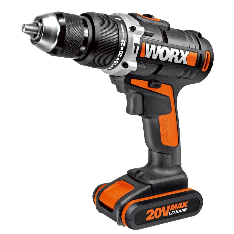 WORX Hammer Drill 20V | 50nm | Assessory Kit
