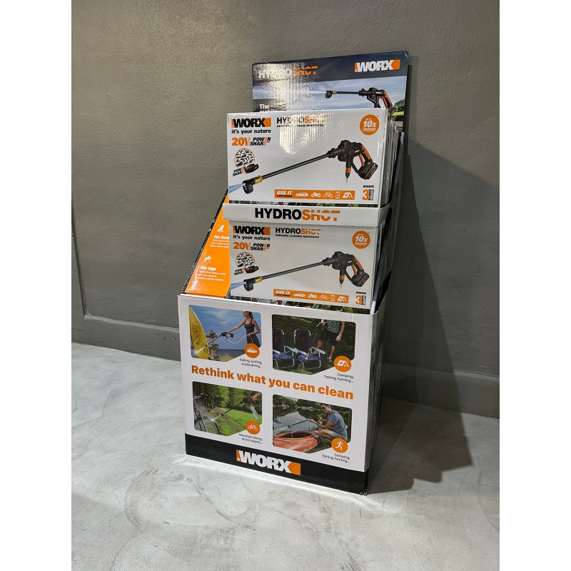 WORX Hydroshot Floor Standing PDQ