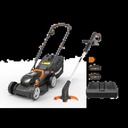 WORX Lawn Mower & Grass Trimmer Combo 20V Kit