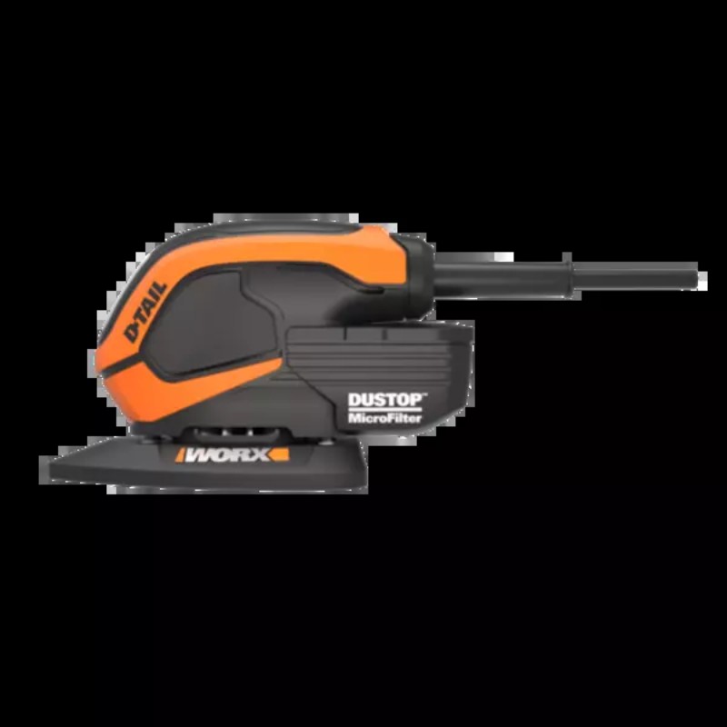 WORX Mouse Sander 220V 65W Micro Filter 22Pc