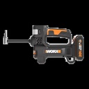WORX Portable Luminaire with LED Air Pump 2-in1 Inflator 20V | IP20 Class III | LED max 0.15W | TOOL ONLY
