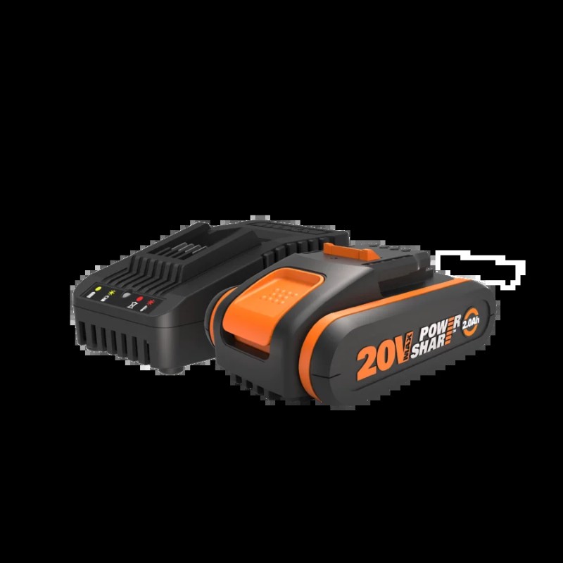 WORX Powershare Battery and Charger Kit 20V | 2.0Ah | 2.0A Charger