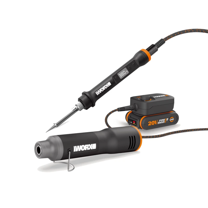 WORX WX743.9 and WX744.9 and WA7160 1 piece 2.0Ah Battery / 2A Charger Injection Box