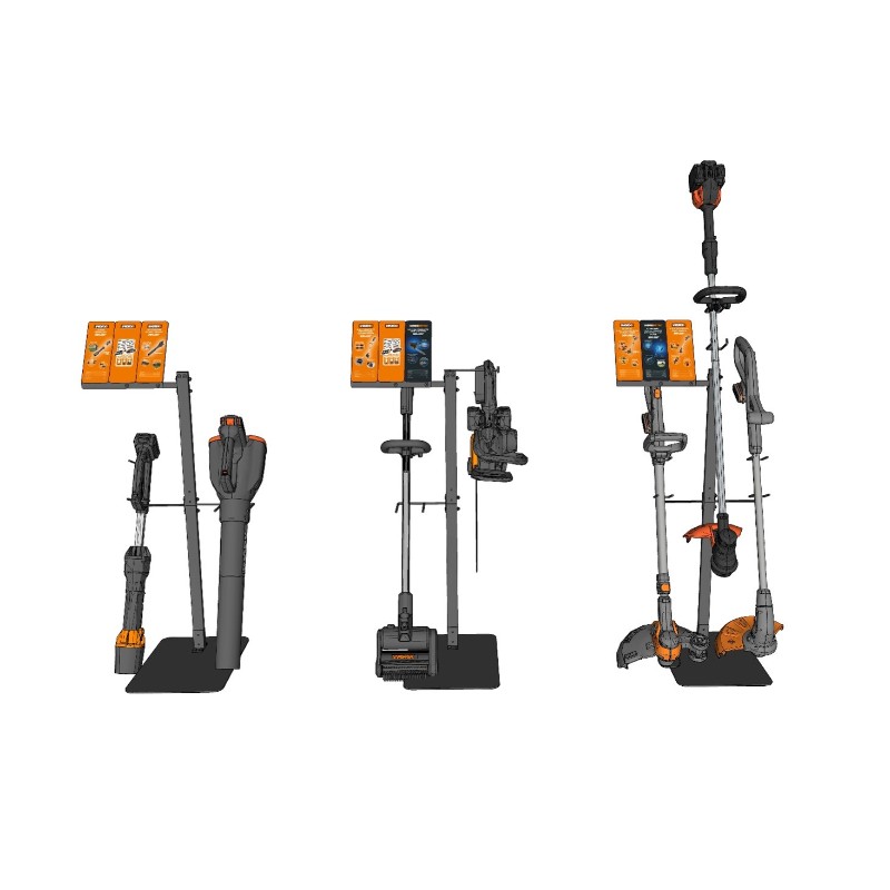 WORX universal Garden hook display (Part 1 & 2)