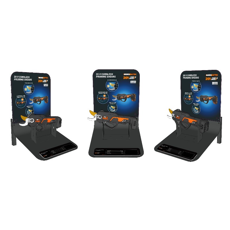 WORXWG330 / WG325 counter display double-sided POP